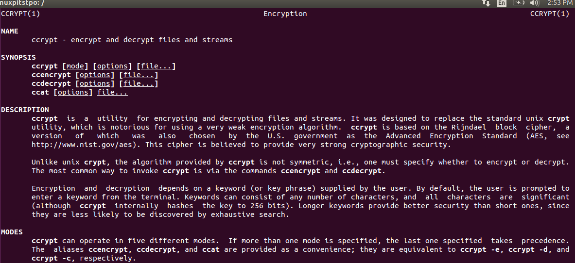 the command to encrypt xfile is the command to encrypt xfile is