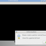 gpart linuxconsole