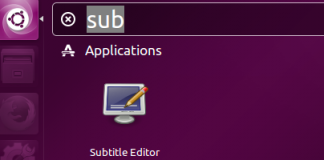 launch Subtitleeditor