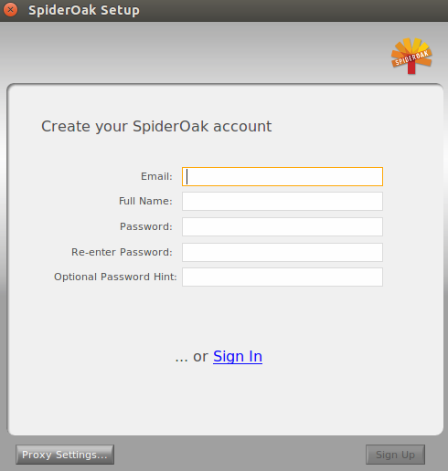 spideroak account spideroak account