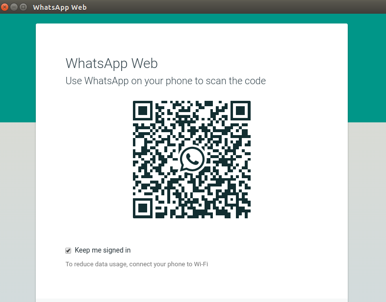 install whatsap web