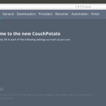 Couchpotato main page