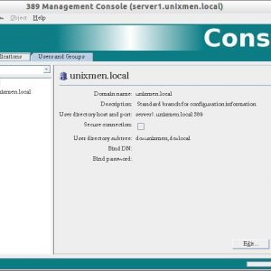 389 Management Console (server1.unixmen.local)_003 | Unixmen
