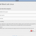 black lab Installation requirement