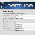 neptune user acct