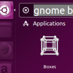 GNOME boxes launch