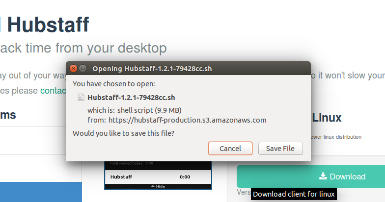 hubstaff for ubuntu hubstaff for ubuntu