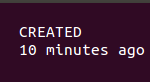 docker container list