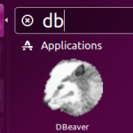 launch DBeaver
