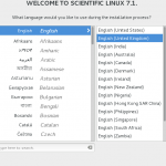 Scientific Linux Install