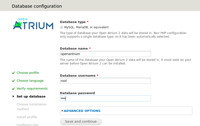 Atrium Database