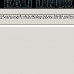 Kali Linux 2 Hostname