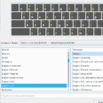 kaOS Keyboard Layout