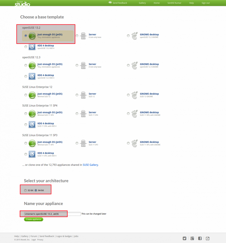 SUSE Studio – Create Your Own Customized Linux Distribution | Unixmen