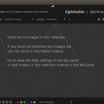 Darktable main