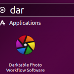 Launch Darktable
