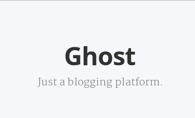 Ghost featured