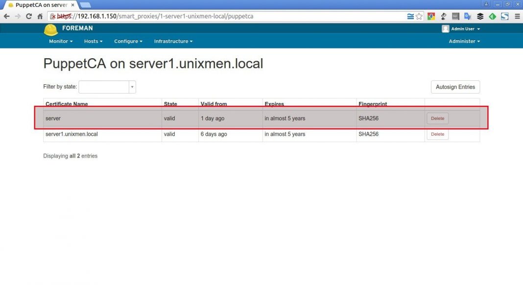 How To Add Puppet Nodes To Foreman | Unixmen