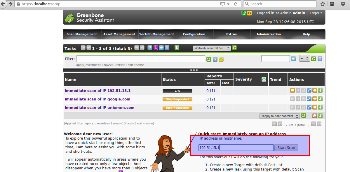 ubuntu network scanner