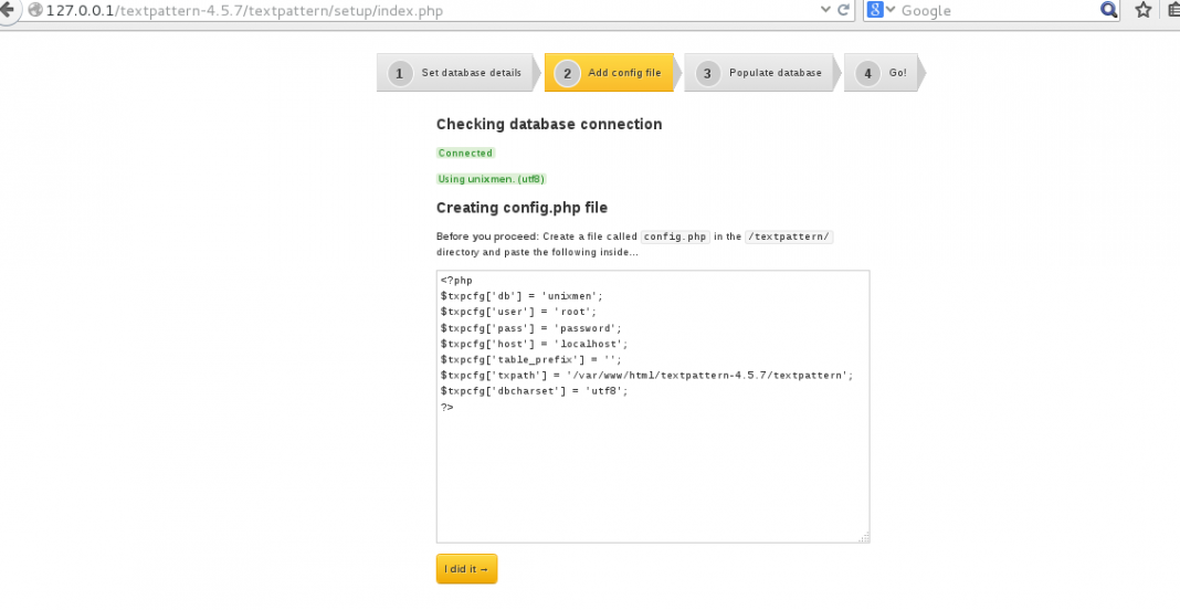 Install Textpattern CMS with CentOS 7 | Unixmen