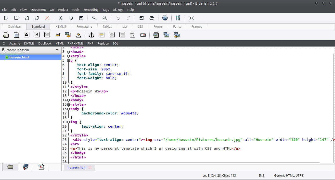 Bluefish for Web Developers | Unixmen