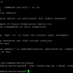 zabbix-database