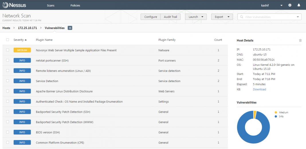 How to install, configure and use Nessus Vulnerability Scanner on ...
