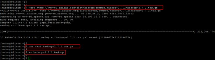 Download hadoop