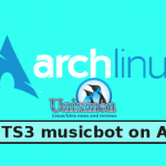 Installing TS3 musicbot on Arch Linux
