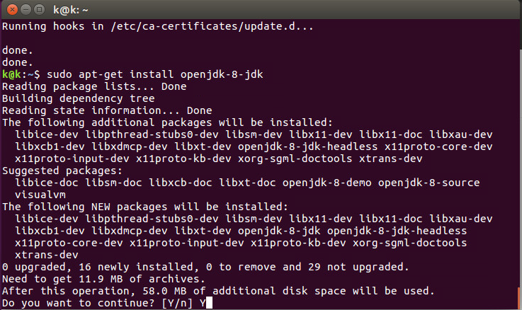 Installing OpenJDK