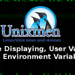 Message Displaying, User Variables and Environment Variables