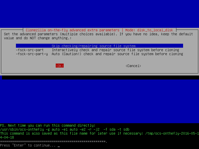 SKIP PARAMETERS 2