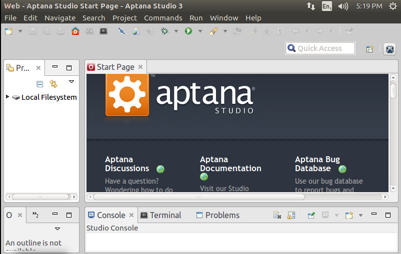 download aptana studio 3.4.1