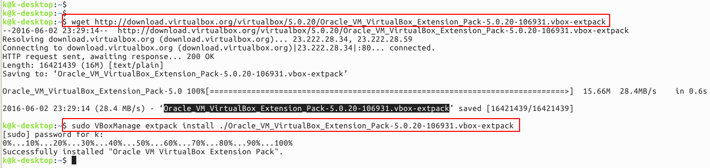 ubuntu install virtualbox extension pack command line ubuntu install virtualbox extension pack command line