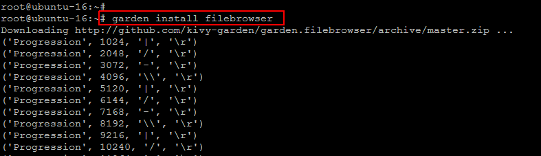 installing filebrowser