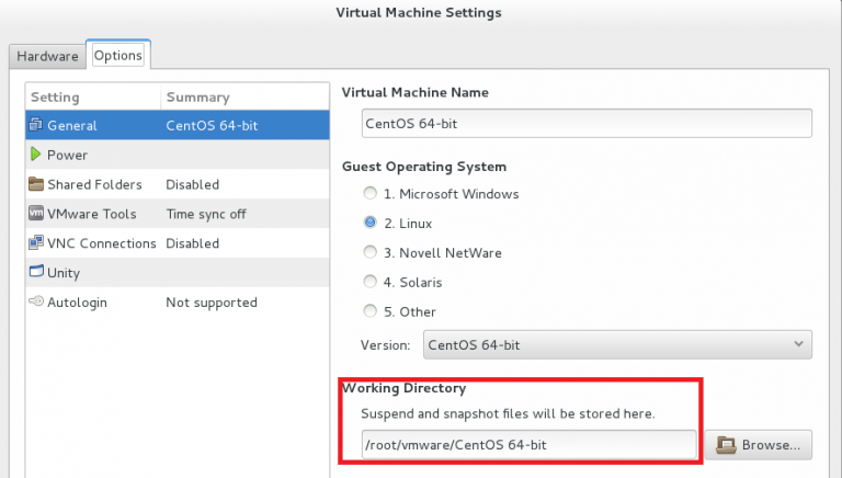 How To Clone VMWare Player Virtual Machine On CentOS Linux | Unixmen
