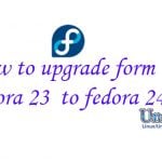 fedora 24 upgrade