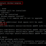 installing docker engine