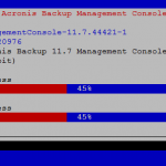 mconsole progress