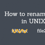 rename-files-in-unix