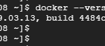 Check docker version