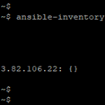 Confirm hosts in Ansible inventory list