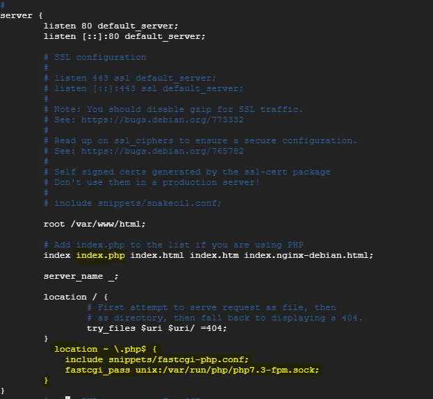 install Nginx on Debian 10