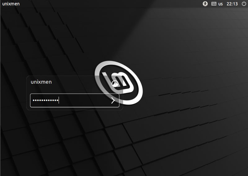 log-in-to-Linux-mint-20