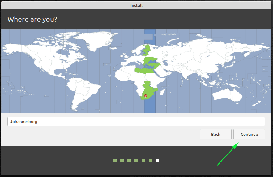 set-location-on-Linux-Mint-20