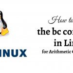 Linux bc command