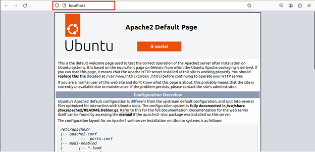 Test Apache Server