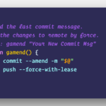 git amend
