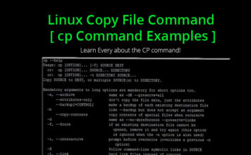 linux copy directory