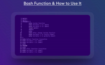 Bash Functions in Shell Scripts bash functions